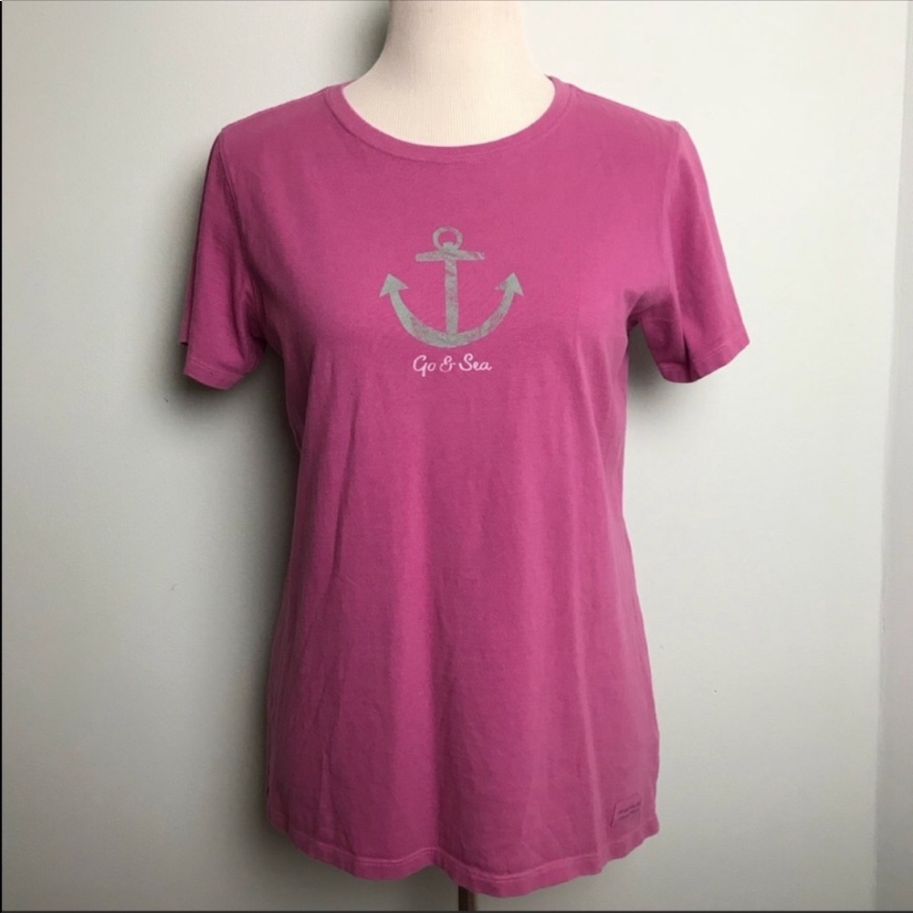 Life is Good “Go & Sea” T-Shirt Size M